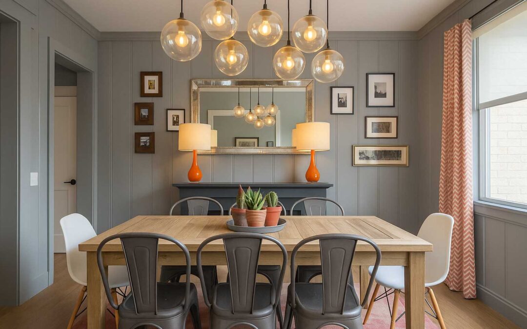 Design a Modern dining room for less than £2,000