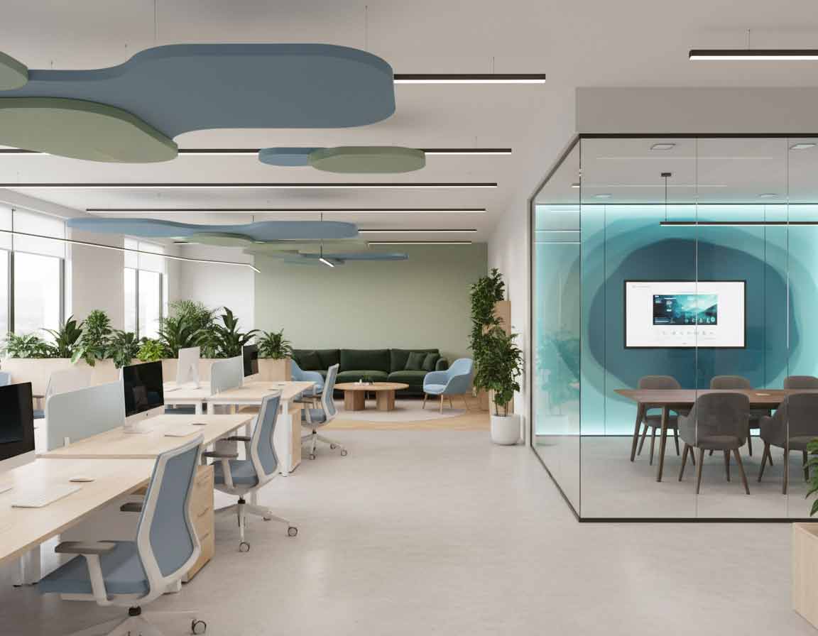 Commercial Interior Design for Offices: Creating Productive Workspaces Speaking of Interiors