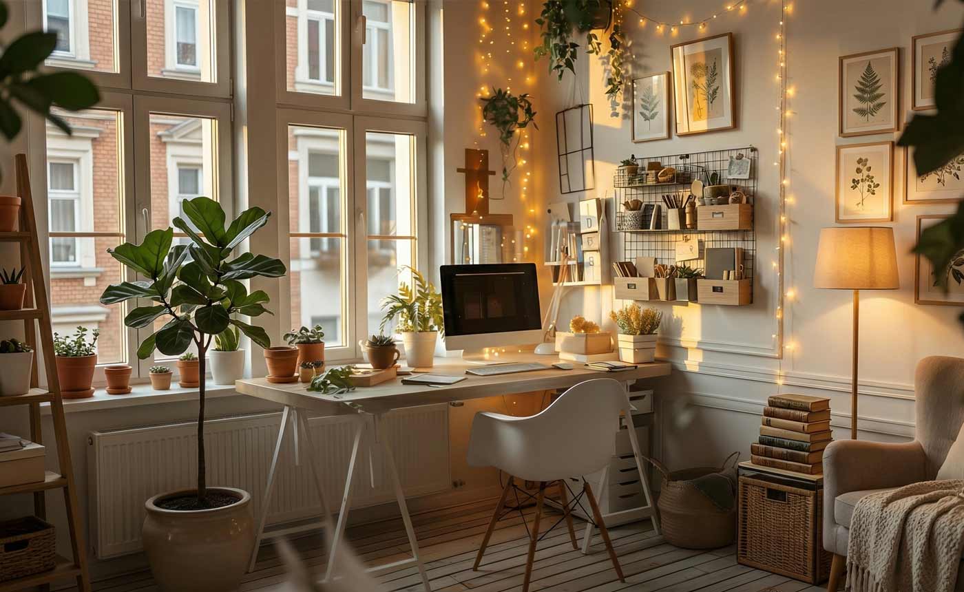 7 Affordable and Stylish Home Office Ideas Speaking of Interiors