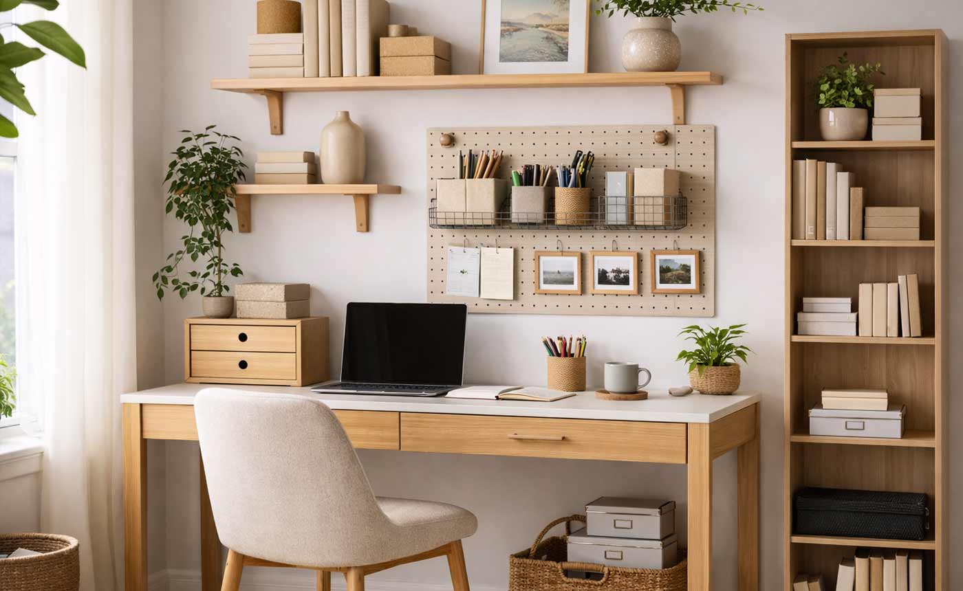 7 Affordable and Stylish Home Office Ideas Speaking of Interiors