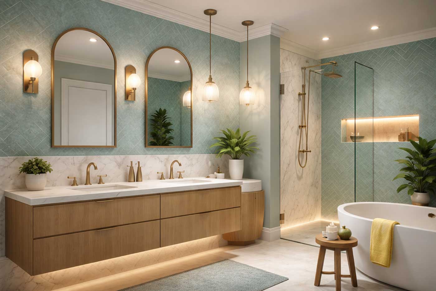 How to Add Character to a New Build Home Speaking of Interiors