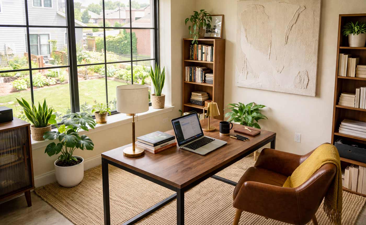7 Affordable and Stylish Home Office Ideas Speaking of Interiors