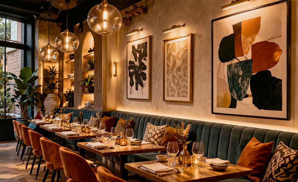 Restaurant Interior Design: Balancing Atmosphere and Function Speaking of Interiors