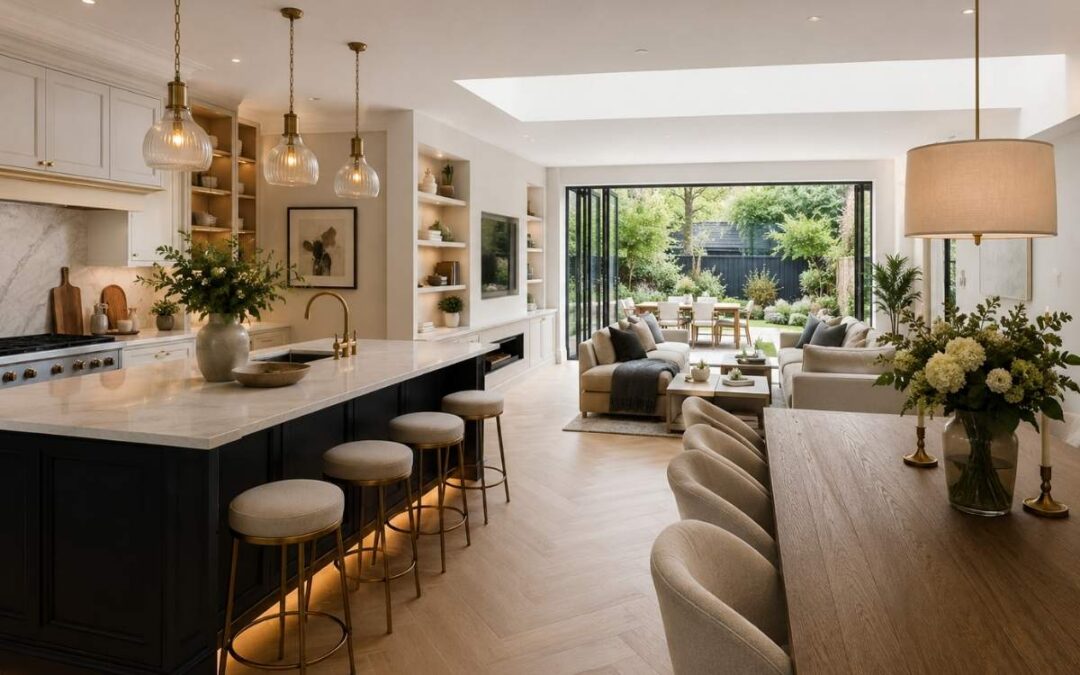 Home renovation project designed by an interior designer